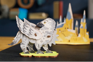 Buckbeak™ hippogriff 3D Coloring model